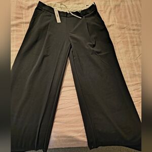 Wide Leg Black Pants